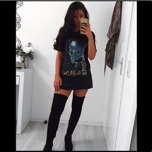 ❌SOLD!!❌ Over the knee boots, black adjustable